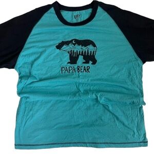 XXL Papa Bear short sleeved t-shirt #papa #papabear #fathersday #lazyone